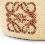 Loewe Small Anagram Basket Bag Beige For Women 15 Inches/ 38 Cm A223P65X01