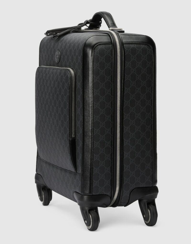 Gucci Small Cabin Trolley With Interlocking G Black For Men 20.1 In/ 51 Cm 451003 92TCF 1000