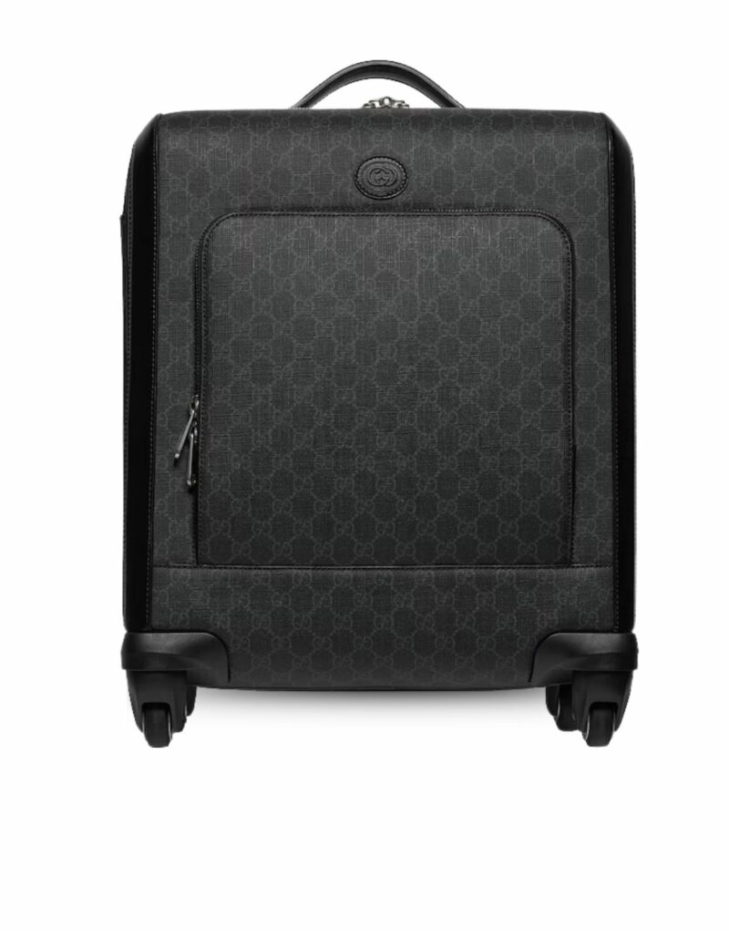 Gucci Small Cabin Trolley With Interlocking G Black For Men 20.1 In/ 51 Cm 451003 92TCF 1000