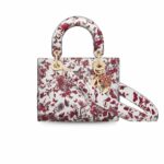 Dior Small Lady Dior My ABCDior Bag White For Women 8 Inches/ 20 Cm M0538OIFP_M933