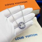 Louis Vuitton Sparkling Sapphire Bracelet Silver For Women