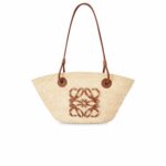 Loewe Small Anagram Basket Bag Beige For Women 15 Inches/ 38 Cm A223P65X01