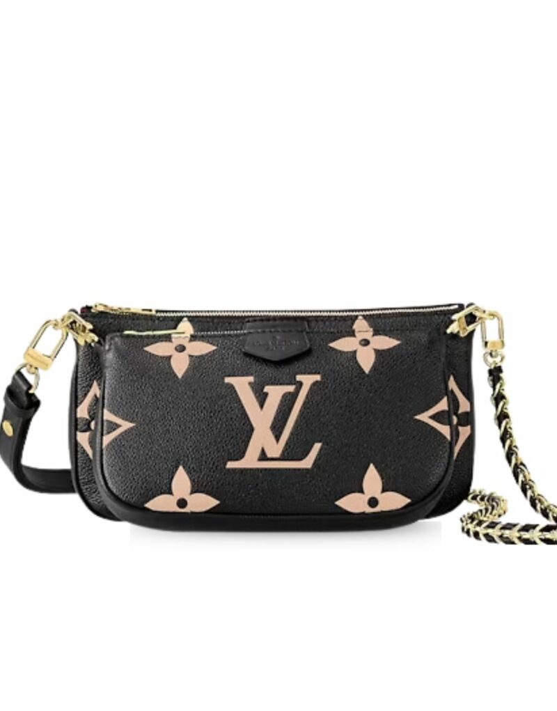 Louis Vuitton Multi Pochette Accessoires Black For Women 9.4in/24cm M45777