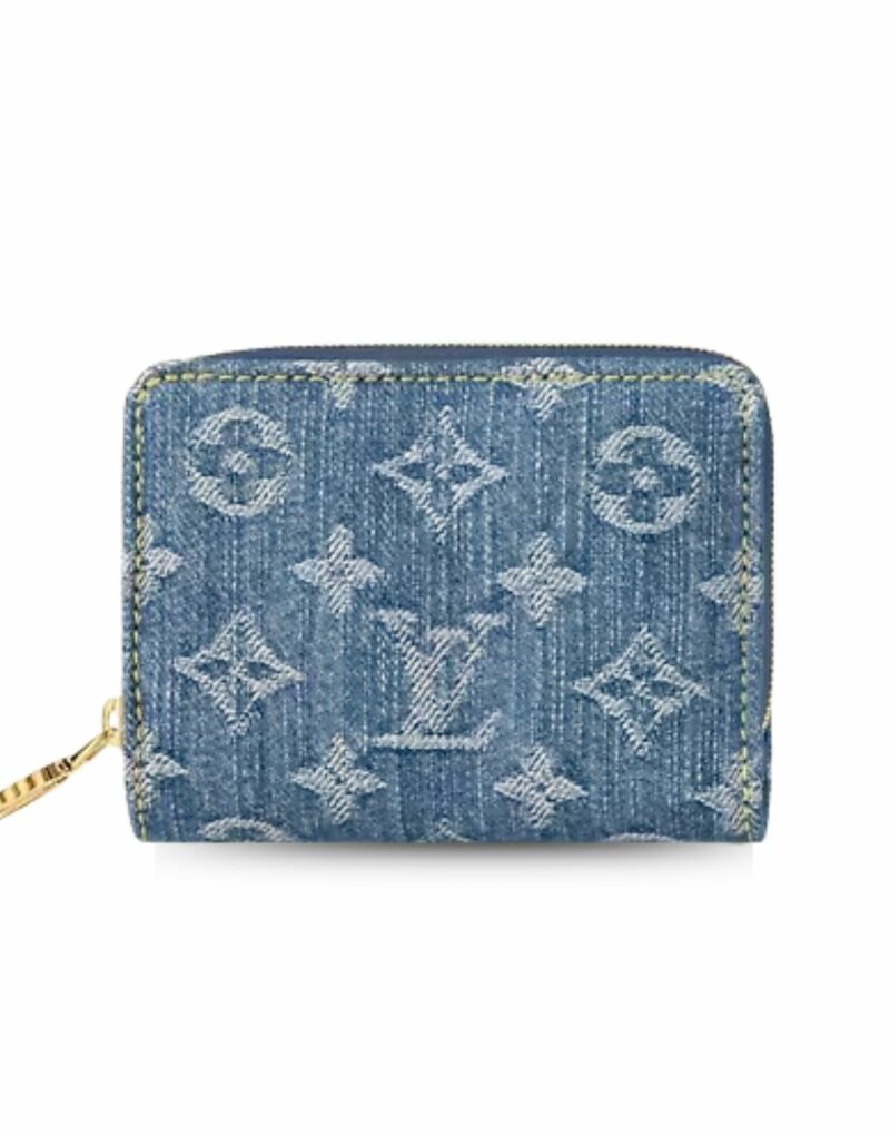 Louis Vuitton Lou Wallet Blue For Women 4.5 Inches/ 11.5 Cm M83160