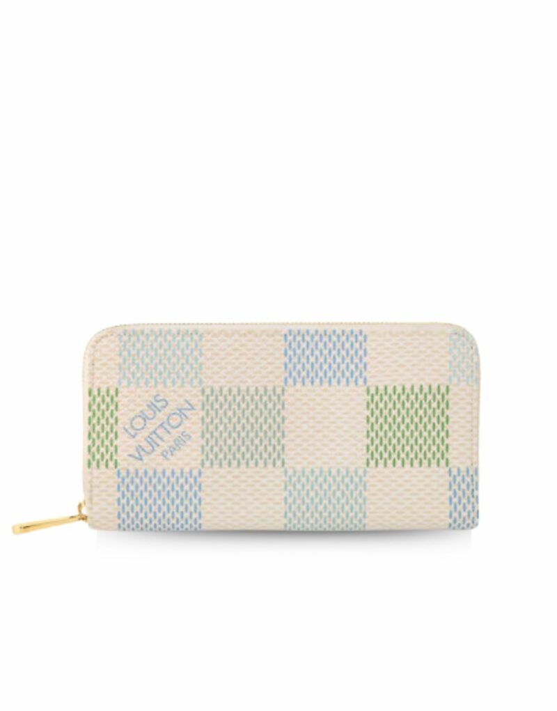 Louis Vuitton Zippy Wallet Green For Women 7.7 Inches/ 19.5 Cm N40748