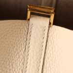 Hermes Picotin Lock 18 Cream Bag For Women, Women's Handbags 7.1in/18cm