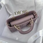 Dior Small Lady D-Joy Bag Purple For Women 6,3in/16cm