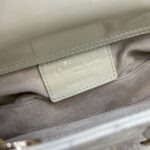 Dior Small Lady D-Joy Bag White For Women 6,3in/16cm