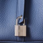 Hermes Picotin Lock 18 Blue Bag For Women, Women's Handbags 7.1in/18cm