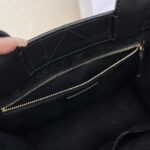 Dior Small Book Tote Bag Black For Women 10,4in/26,5cm M1325OWHP_M900