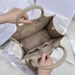 Dior Small Book Tote Bag Beige For Women 10,4in/26,5cm M1325OWHP_M51U