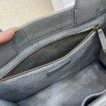 Dior Small Book Tote Bag Grey For Women 10,4in/26,5cm