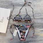 Dior Swimsuit Animal Black For Women