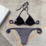 Dior Swimsuit Oblique Black For Women