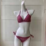 Dior Swimsuit Oblique Red For Women