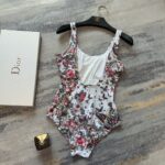 Dior Swimsuit Butterfly Pink For Women