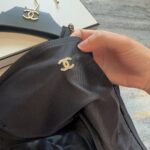 Chanel Swimsuit Drawstring Black For Women