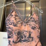 Dior Swimsuit Toile De Jouy Pink For Women