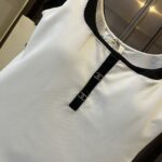 Chanel Swimsuit Square Neck White For Women