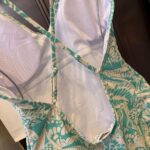 Dior Swimsuit Butterfly Wings Green For Women