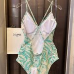Dior Swimsuit Butterfly Wings Green For Women