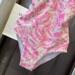 Dior Swimsuit Butterfly Wings Pink For Women