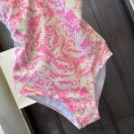 Dior Swimsuit Butterfly Wings Pink For Women