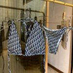 Dior Swimsuit Oblique Black For Women