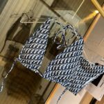 Dior Swimsuit Oblique Black For Women
