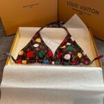 Louis Vuitton Swimsuit Polka Dots Monogram Brown For Women