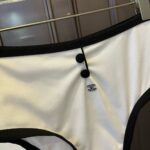 Chanel Swimsuit Button White For Women