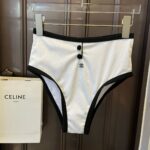 Chanel Swimsuit Button White For Women