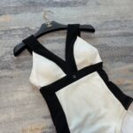 Chanel Swimsuit Allure V-Neck White For Women