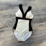Chanel Swimsuit Allure V-Neck White For Women