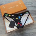 Louis Vuitton Swimsuit Polka Dots Black For Women