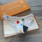 Louis Vuitton Swimsuit Polka Dots White For Women