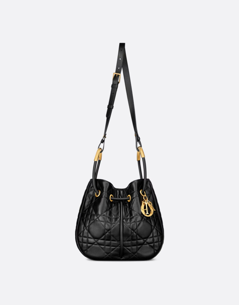 [True-to-ORIGINAL] Dior Medium Nolita Bag Black For Women 10,5in/27cm M2312UNJJ_M900