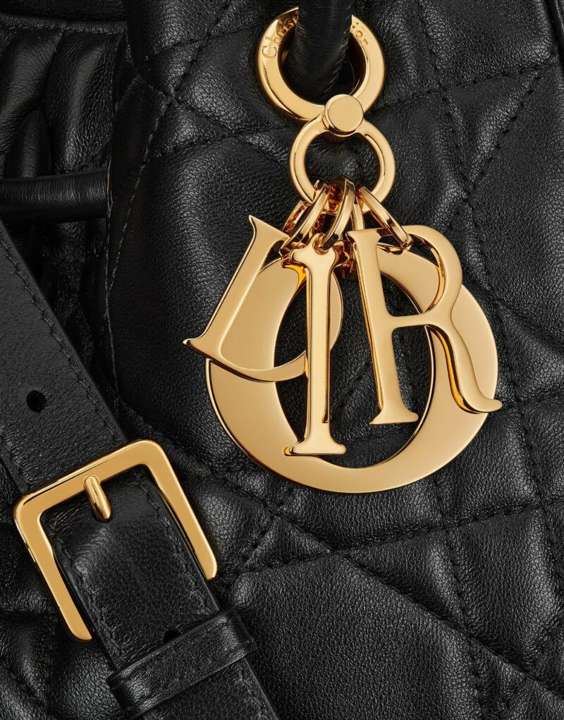 [True-to-ORIGINAL] Dior Medium Nolita Bag Black For Women 10,5in/27cm M2312UNJJ_M900
