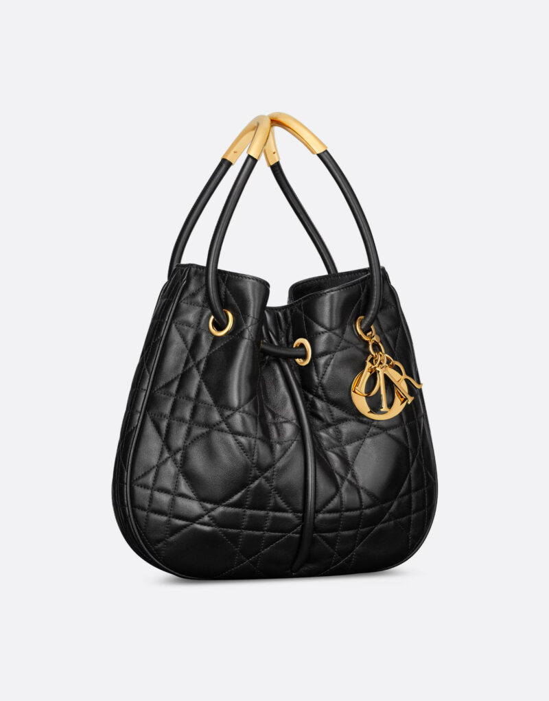 [True-to-ORIGINAL] Dior Medium Nolita Bag Black For Women 10,5in/27cm M2312UNJJ_M900