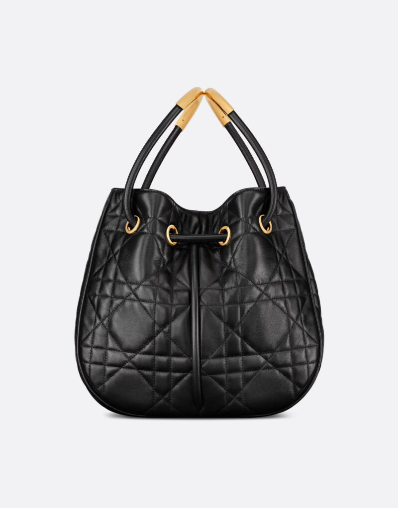 [True-to-ORIGINAL] Dior Medium Nolita Bag Black For Women 10,5in/27cm M2312UNJJ_M900