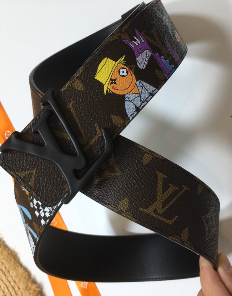 Louis Vuitton Cartoon Monogram Canvas Belt Brown For Women MP291