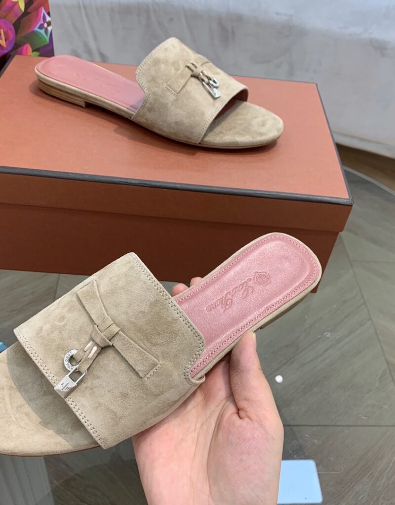 Loro Piana Summer Charms Sandal Egyptian Rock For Women - FAI5580 D02I