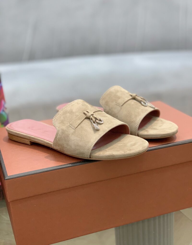 Loro Piana Summer Charms Sandal Egyptian Rock For Women - FAI5580 D02I
