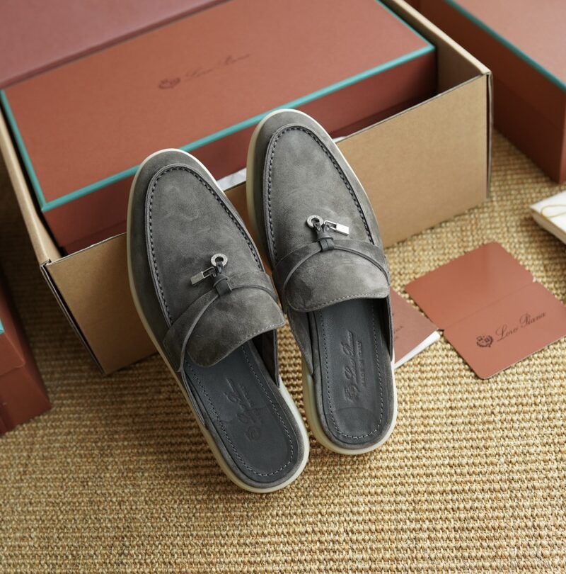 Loro Piana Babouche Charms Walk Loafers Shade Grown For Women - FAI1543 50W3