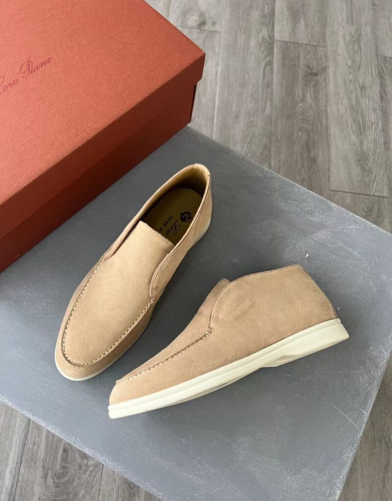 Loro Piana Open Walk Boots Sandstone For Women - FAE9959 D044