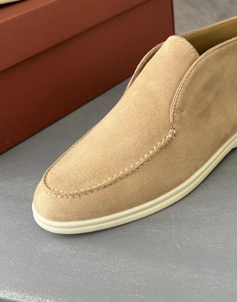 Loro Piana Open Walk Boots Sandstone For Women - FAE9959 D044