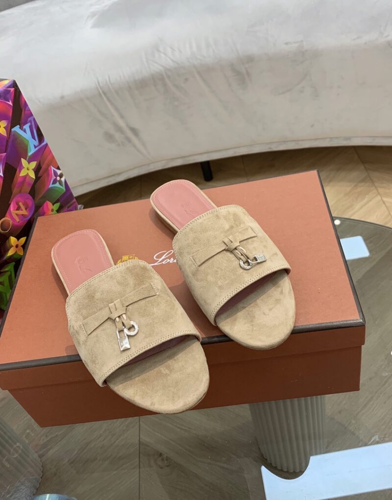 Loro Piana Summer Charms Sandal Egyptian Rock For Women - FAI5580 D02I
