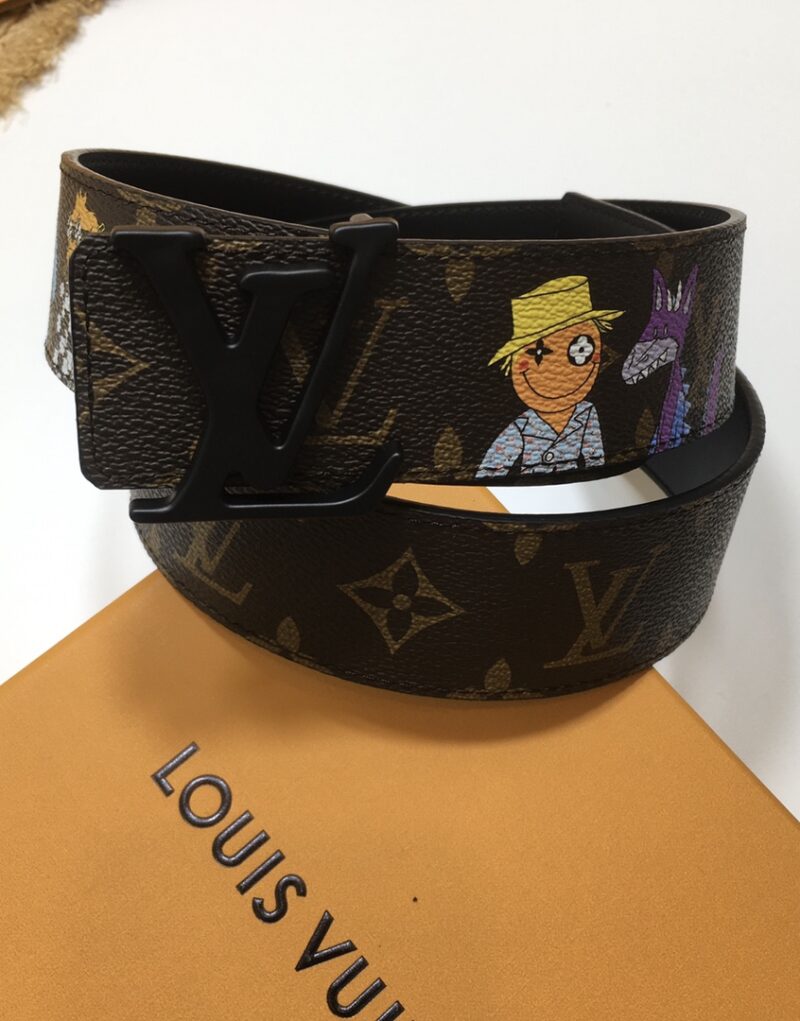 Louis Vuitton Cartoon Monogram Canvas Belt Brown For Women MP291