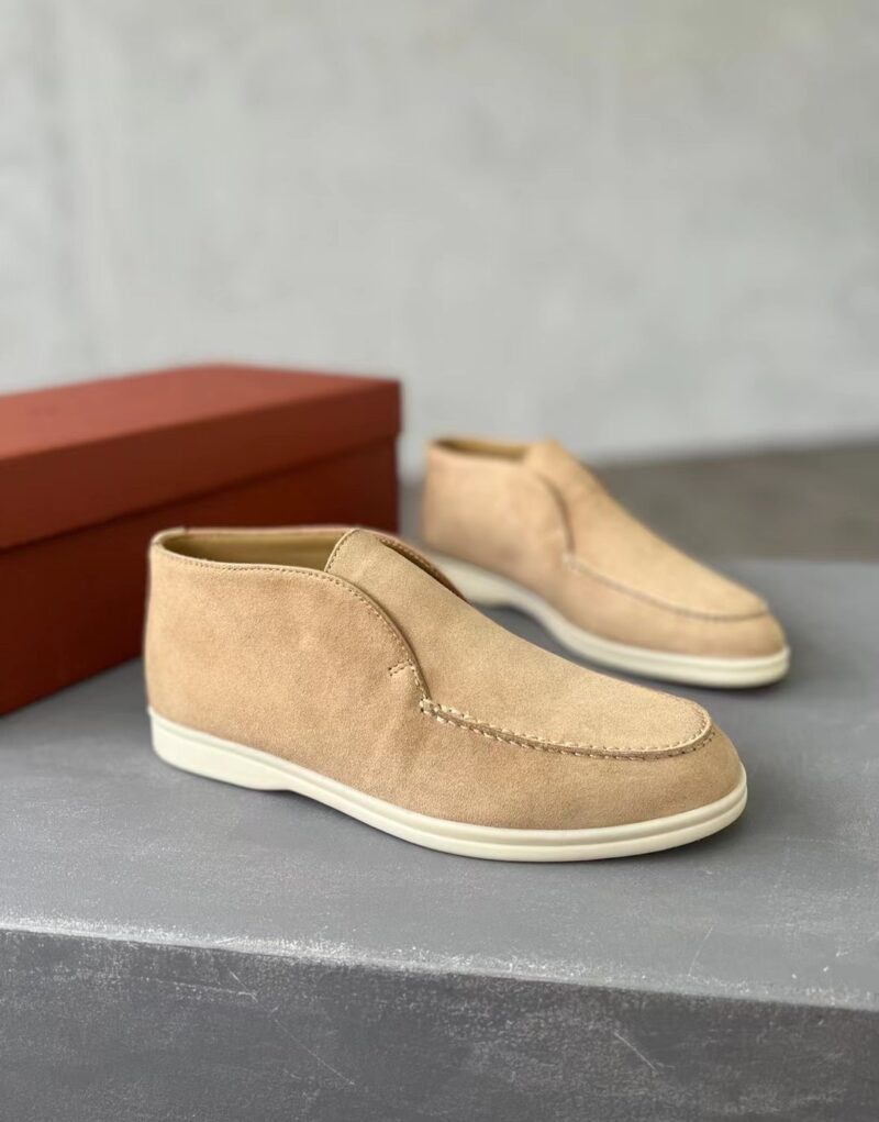 Loro Piana Open Walk Boots Sandstone For Women - FAE9959 D044