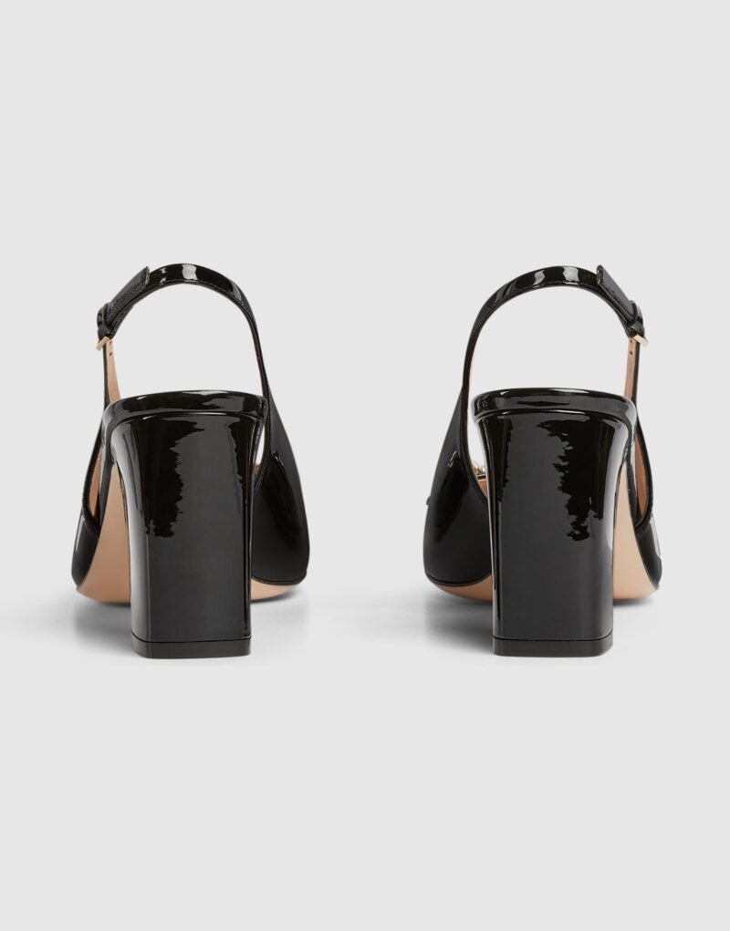 Gucci Horsebit Slingback Black For Women- 794324 BNC00 1000
